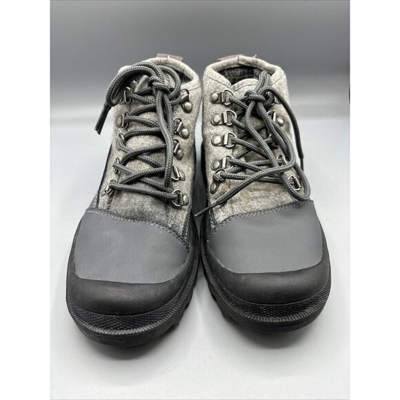 TOMS Cordova Castlerock Women’s Ankle Boots Sz 7.5 Wool Leather Waterproof - Picture 2 of 8